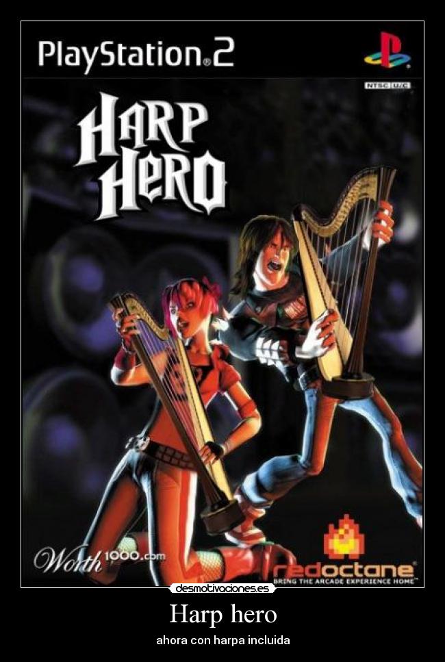 Harp hero -