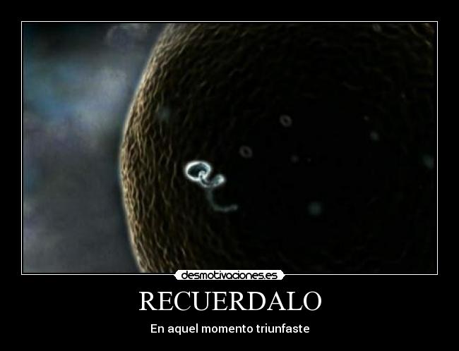 RECUERDALO - En aquel momento triunfaste