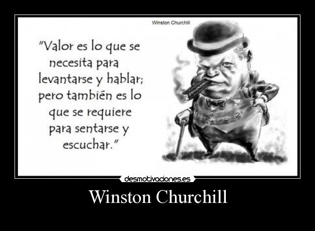 Winston Churchill -