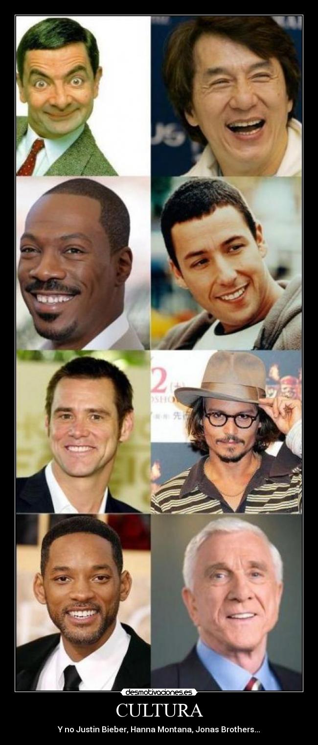 CULTURA - Y no Justin Bieber, Hanna Montana, Jonas Brothers...
