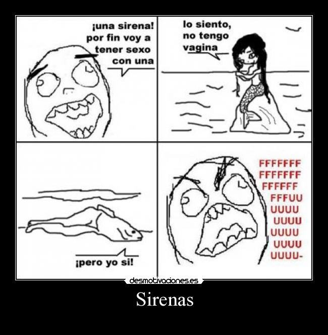 carteles sirenas desmotivaciones