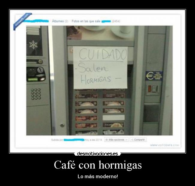Café con hormigas -