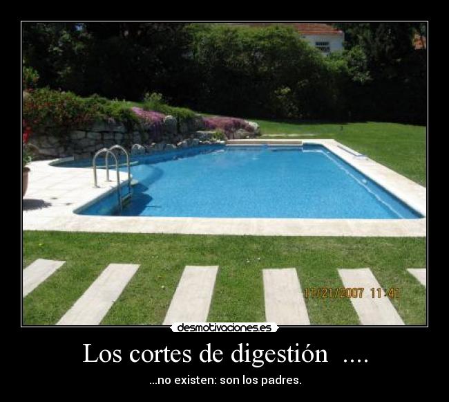 Los cortes de digestión .... - ...no existen: son los padres.