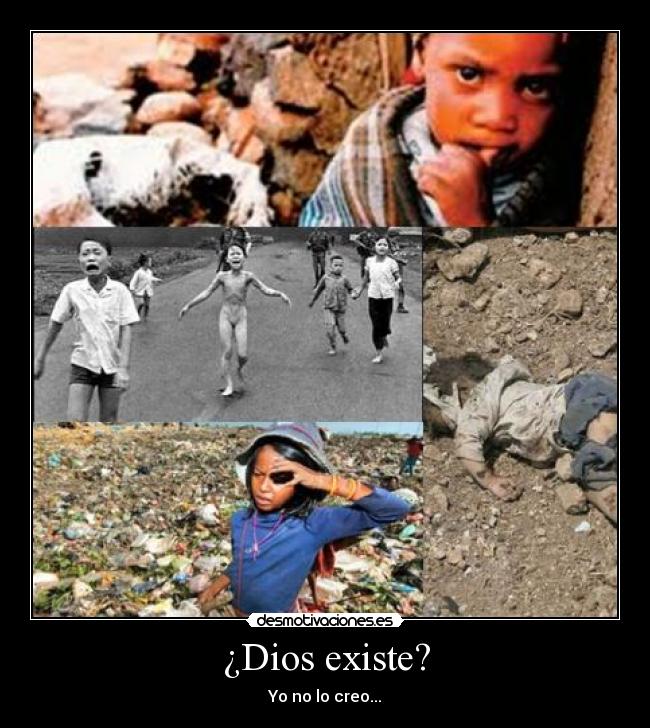 ¿Dios existe? -
