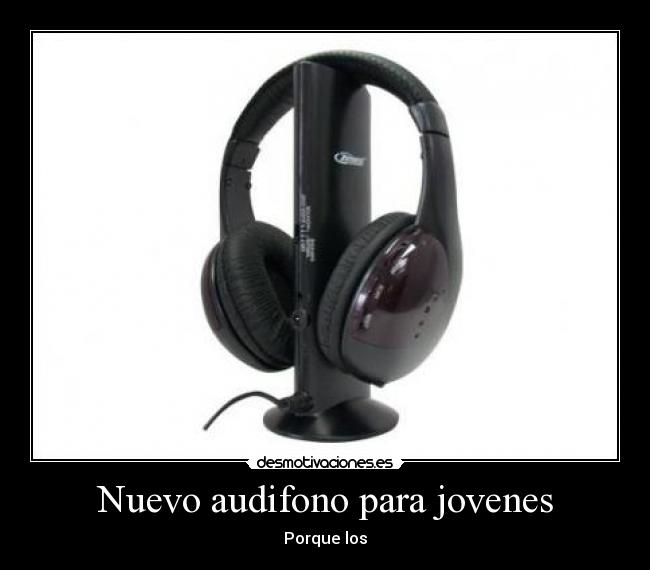 Nuevo audifono para jovenes - 