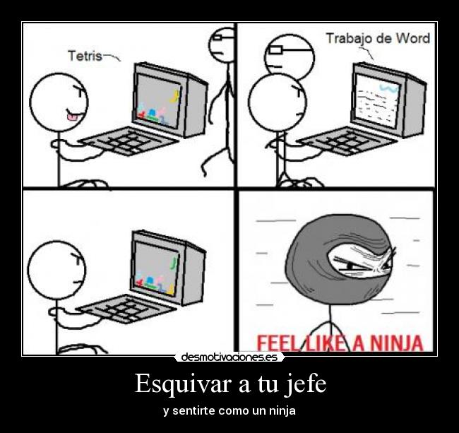 Esquivar a tu jefe -