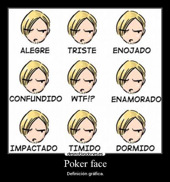 Poker face - 