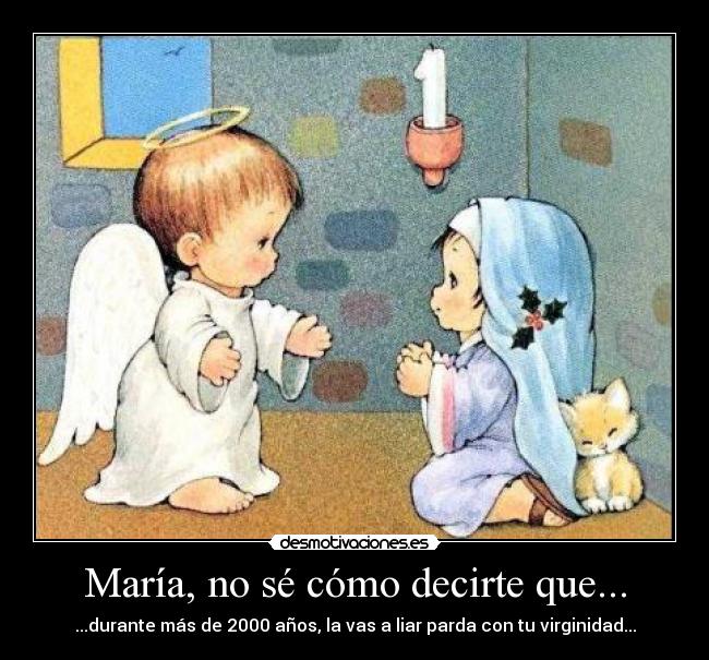 carteles virgen desmotivaciones
