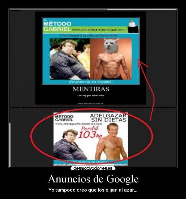 carteles anuncios google desmotivaciones