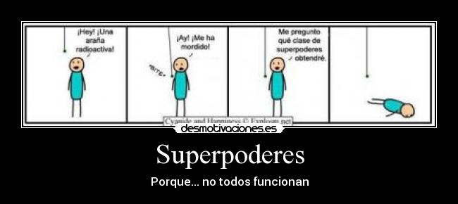 Superpoderes - Porque... no todos funcionan
