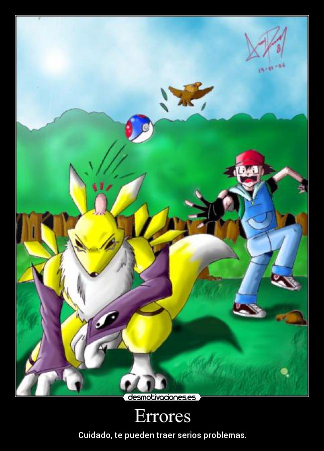 Errores - Cuidado, te pueden traer serios problemas.
