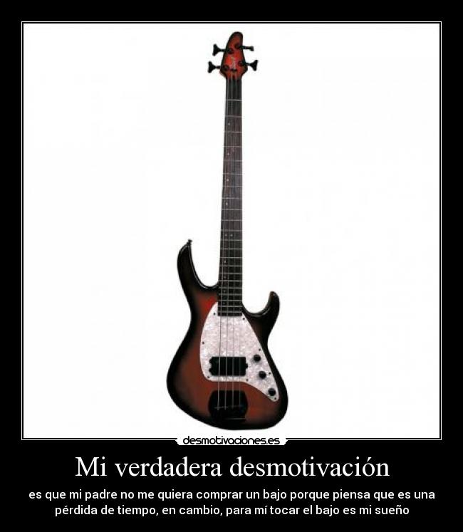 carteles bajo electrico musica nick omalley desmotivaciones