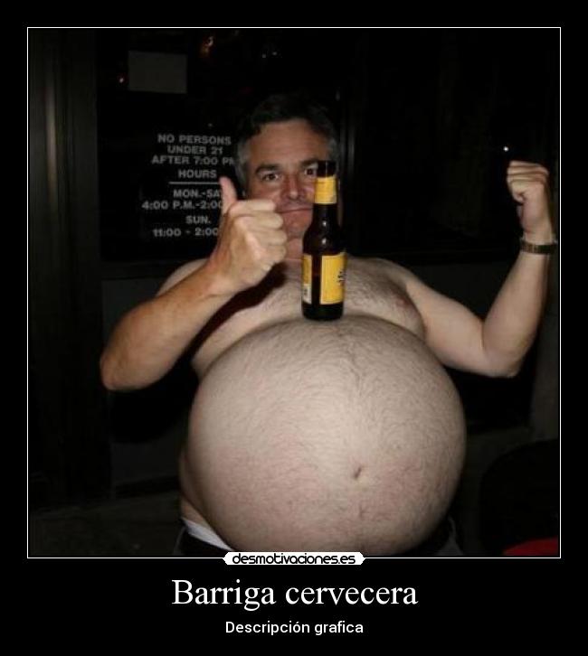 Barriga cervecera -