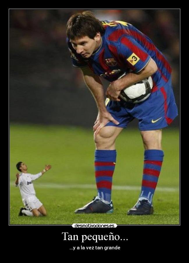 Tan pequeño... -
