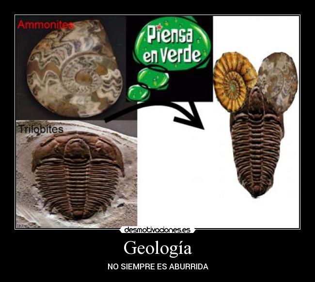 carteles geologia desmotivaciones