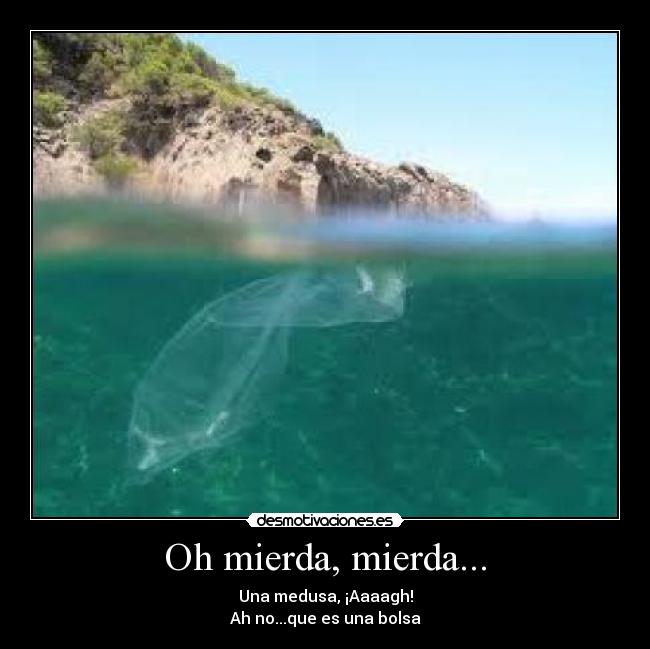 Oh mierda, mierda... -
