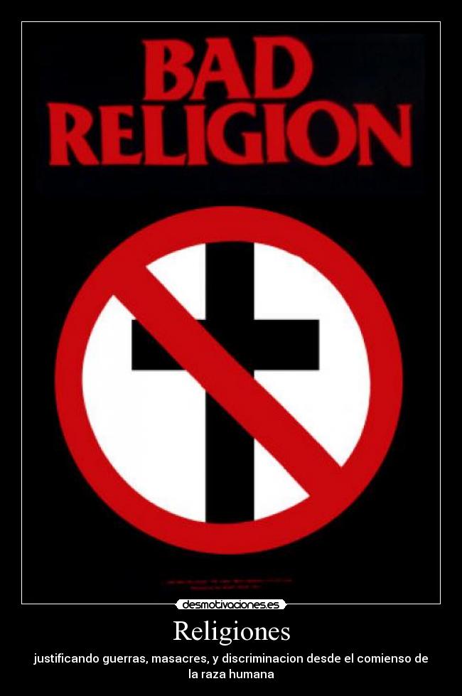 carteles religion mala zajiman desmotivaciones