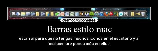 carteles barra mac desmotivaciones