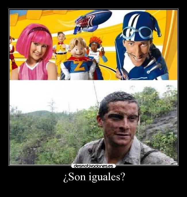 ¿Son iguales? -