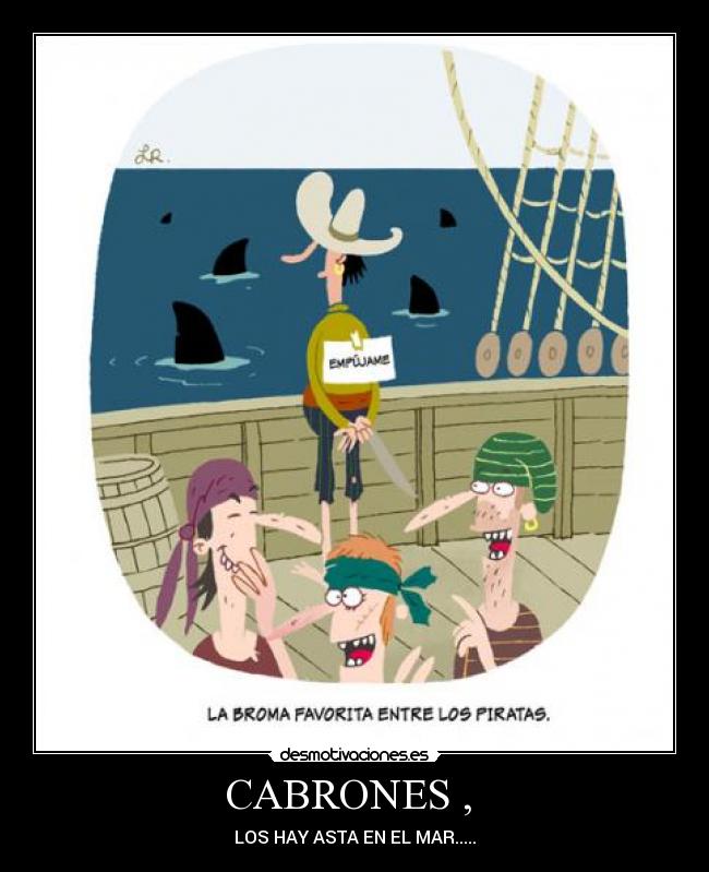 carteles piratas desmotivaciones