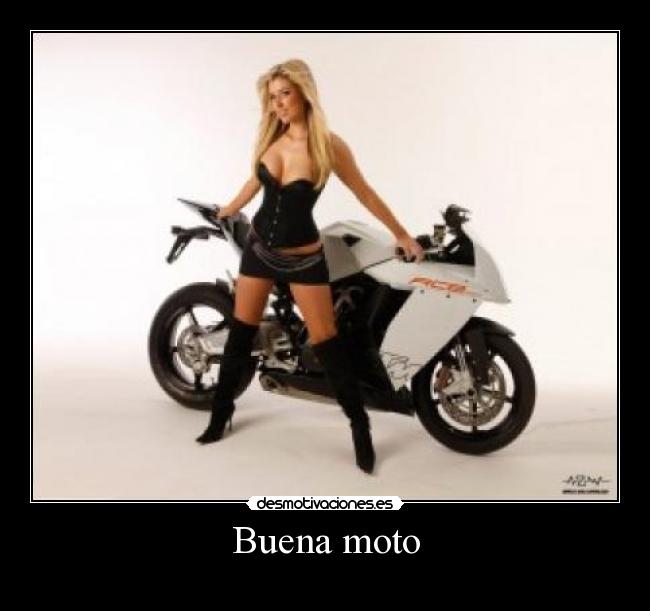 Buena moto -