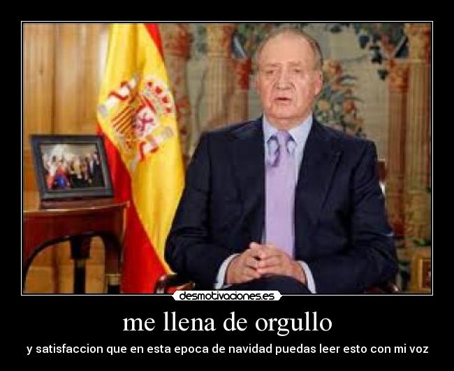 me llena de orgullo - 