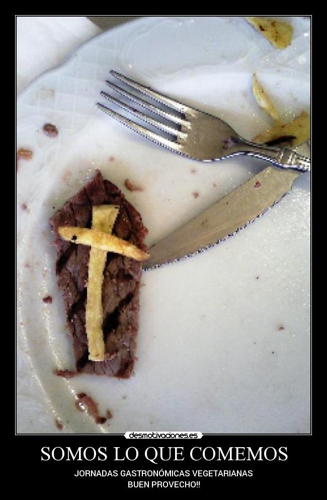 SOMOS LO QUE COMEMOS - 