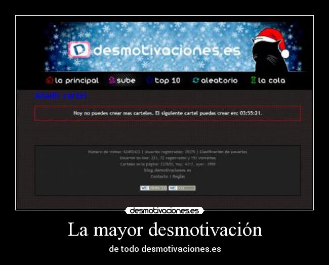 carteles mayor desmotivacion desmotivaciones