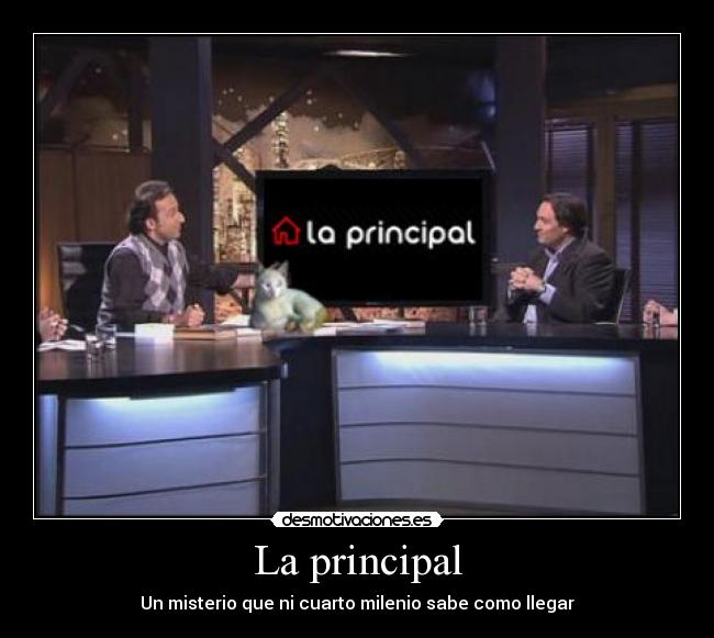 La principal - Un misterio que ni cuarto milenio sabe como llegar