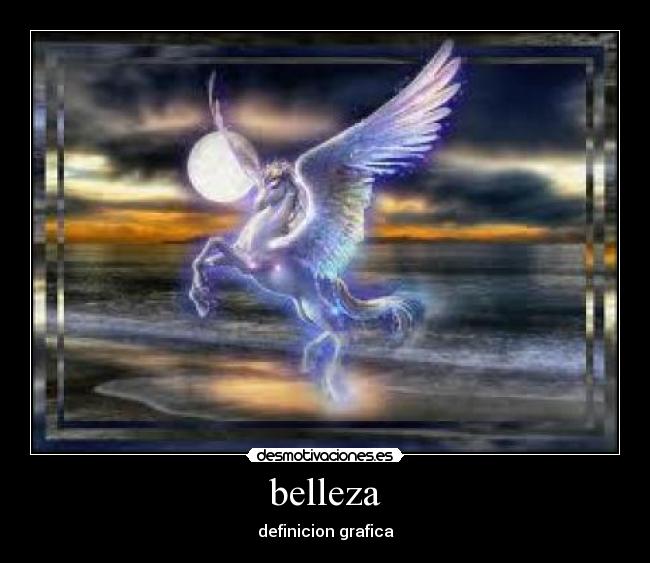 belleza - definicion grafica