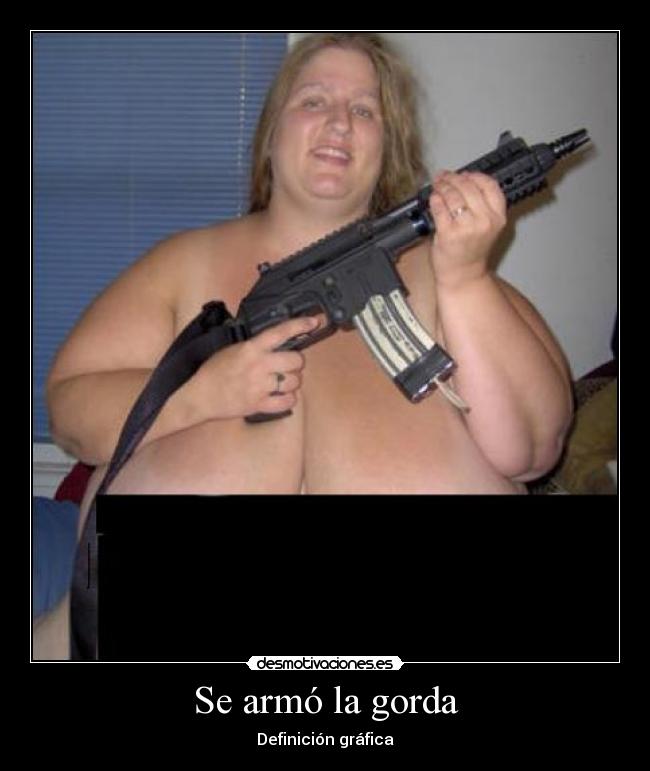 Se armó la gorda - Definición gráfica