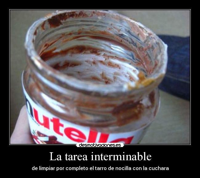 La tarea interminable -
