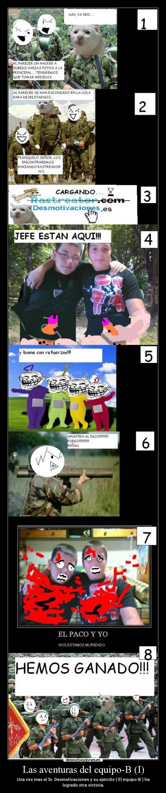 Las aventuras del equipo-B (I) - 