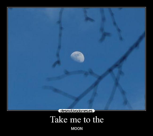 Take me to the - MOON