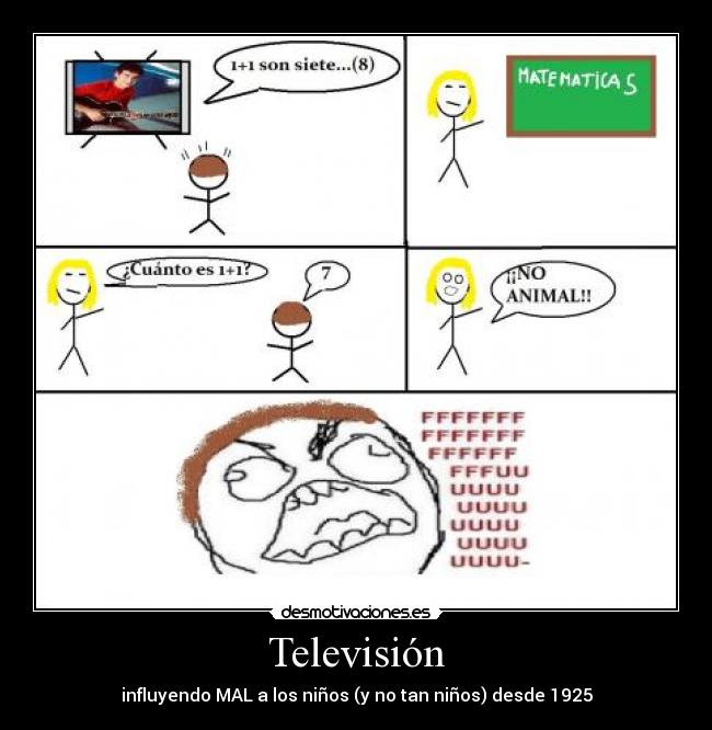 Televisión - influyendo MAL a los niños (y no tan niños) desde 1925