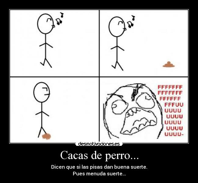 Cacas de perro... -