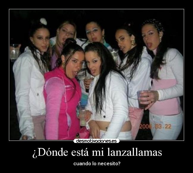 ¿Dónde está mi lanzallamas - 