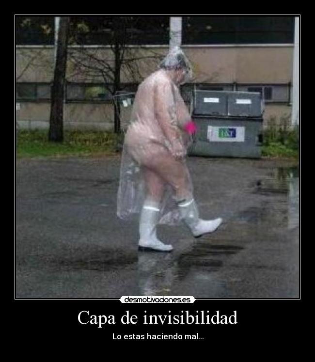 Capa de invisibilidad - 