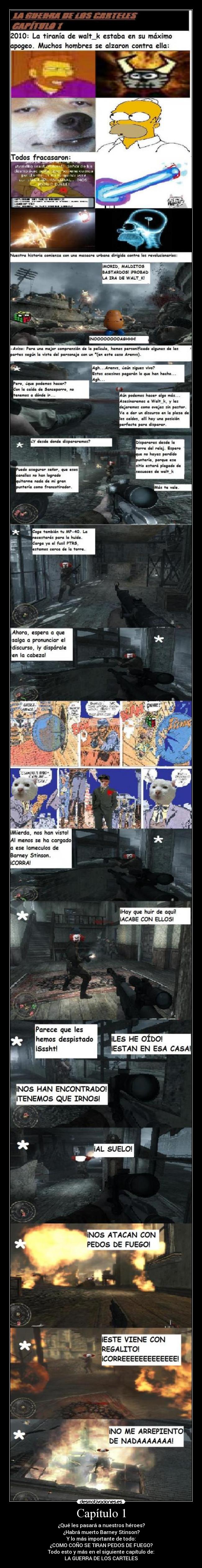 carteles guerra los carteles noru joey arenvs recluta barney stinson walt_k desmotivaciones