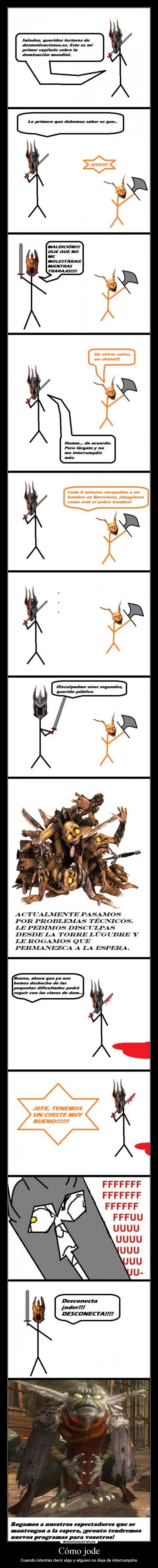 carteles comic overlord jode desmotivaciones