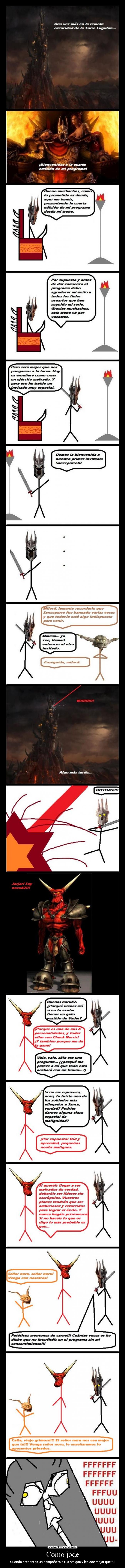 carteles overlord comic jode amigo desmotivaciones