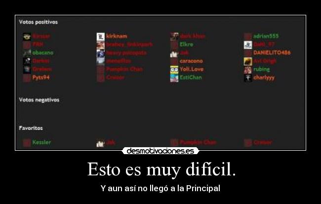 carteles esto muy dificil desmotivaciones