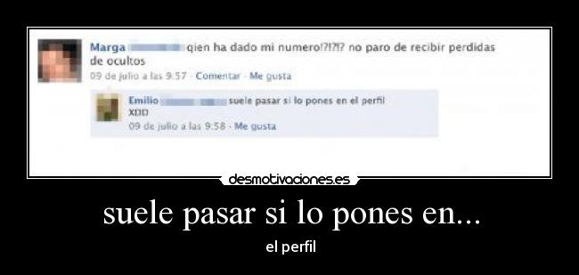 carteles suele pasar pones perfil desmotivaciones