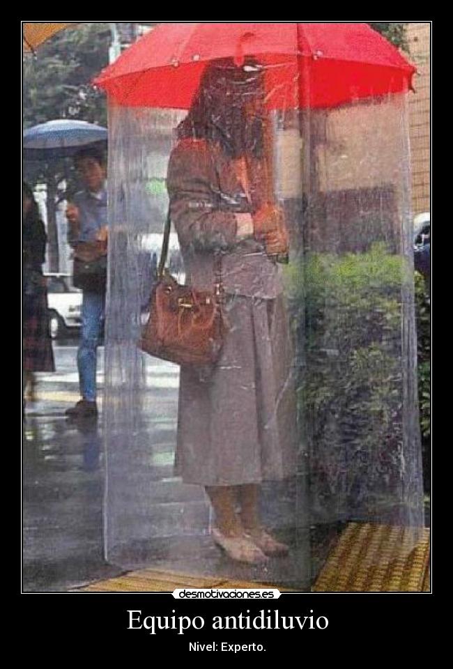 Equipo antidiluvio - Nivel: Experto.