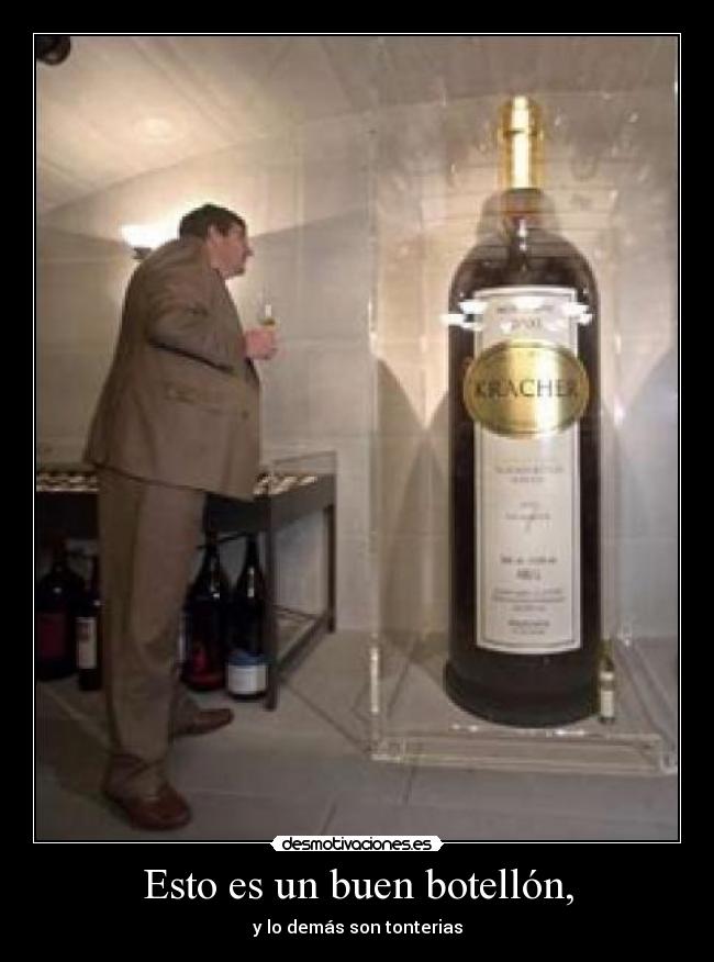 Esto es un buen botellón, - 