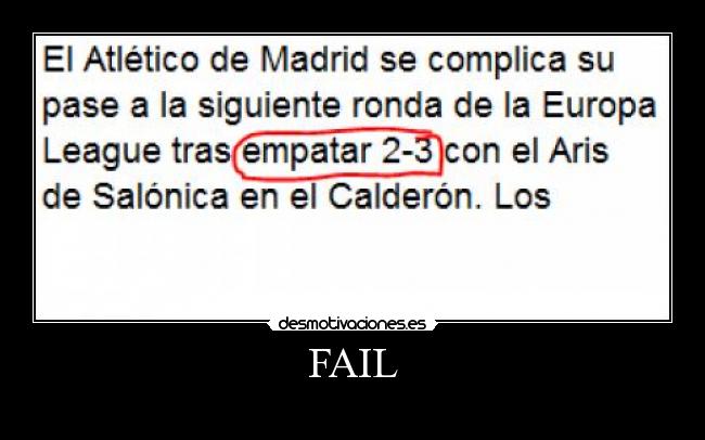 FAIL -