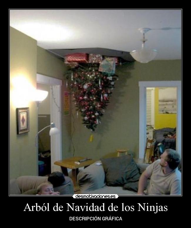 Arból de Navidad de los Ninjas -