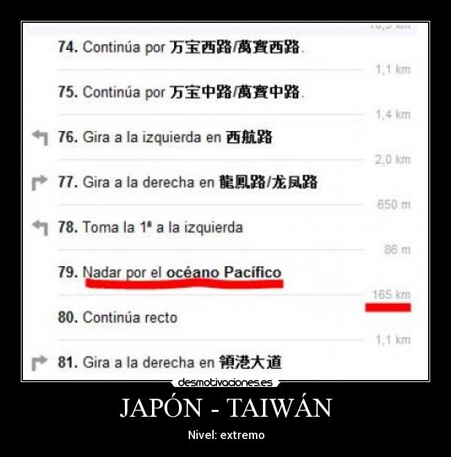carteles fail japon google maps desmotivaciones