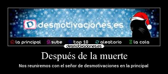 Después de la muerte - 