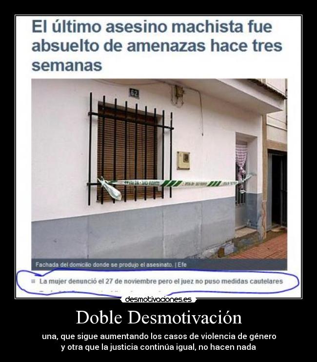Doble Desmotivación -